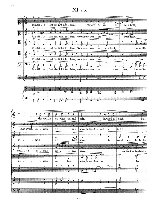 First page of Mirtillo hat ein Schäfelein
