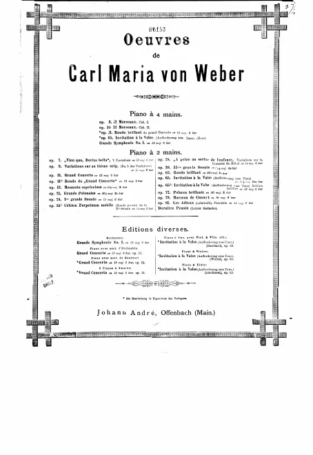 First page of Piano Concerto No.1