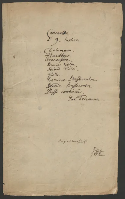 First page of Grillen-Symphonie