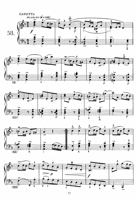 First page of Keyboard Sonata in D minor
