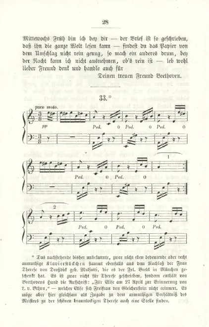 First page of Für Elise