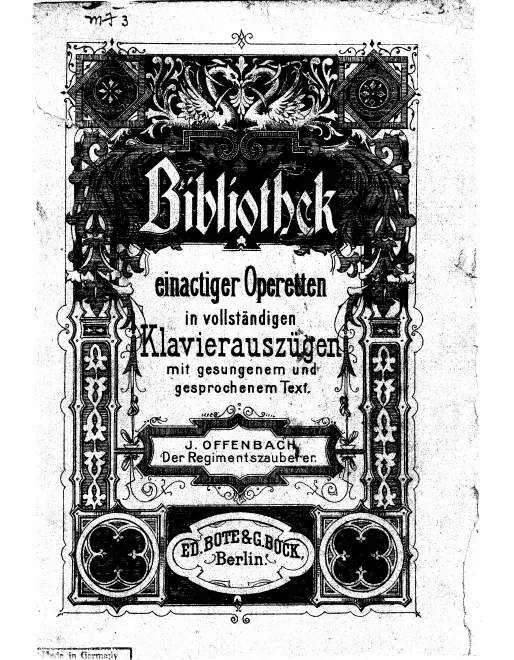 First page of Le fifre enchanté, ou Le soldat magicien