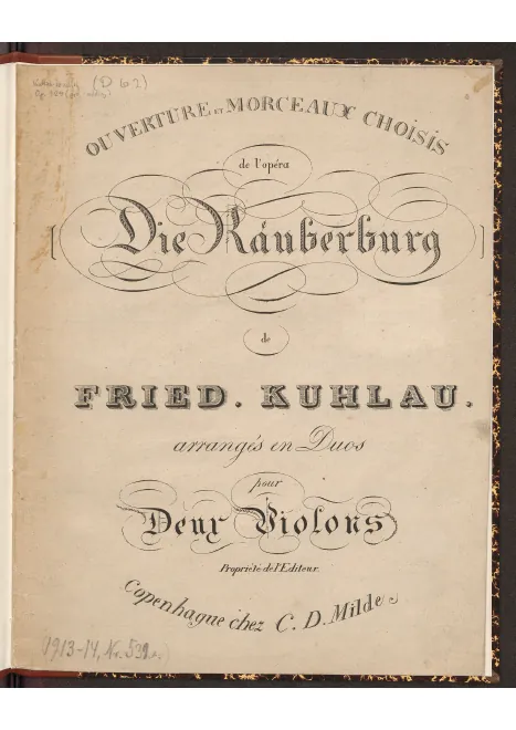 First page of Røverborgen