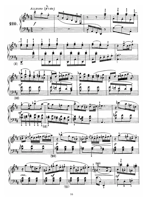 First page of Keyboard Sonata in D major