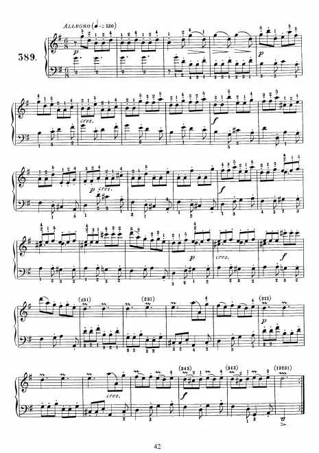 First page of Keyboard Sonata in G major