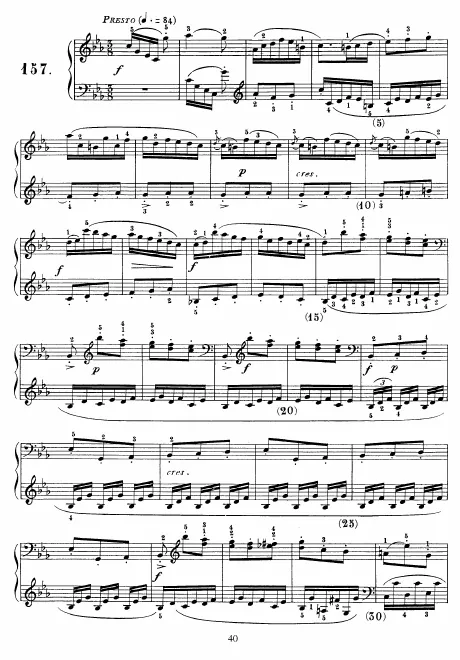 First page of Keyboard Sonata in C minor