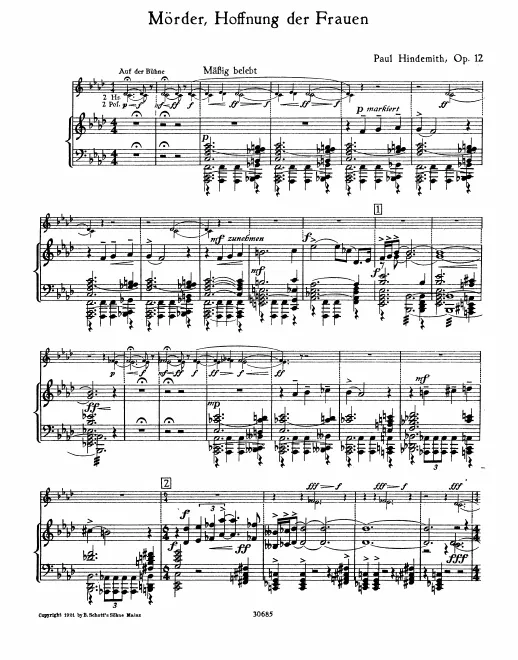 First page of Mörder, Hoffnung der Frauen