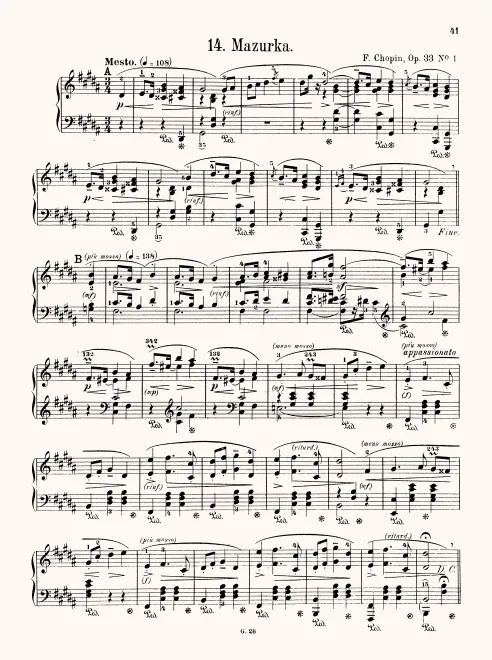 1. Mesto (G♯ minor)