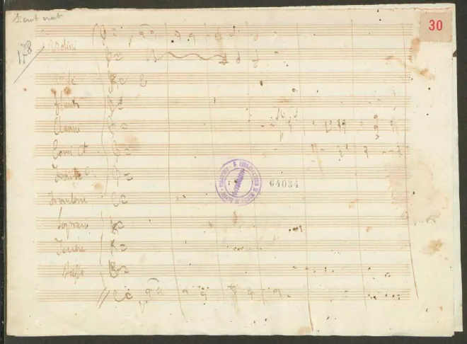 First page of Sicut erat