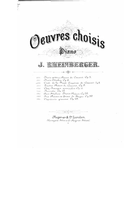 First page of Waldmärchen Conte de forêt Legend of the Wood