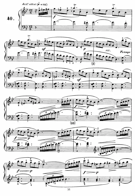 First page of Keyboard Sonata in G minor