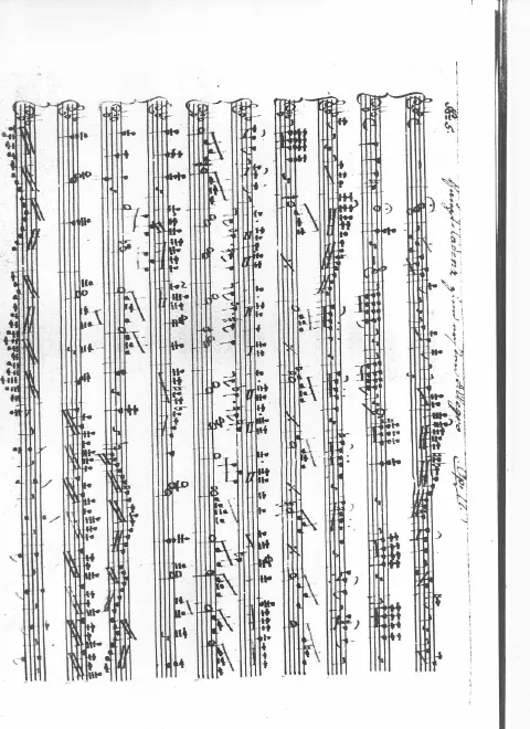 First page of Cadenza for Mozart's Piano Concerto No.27
