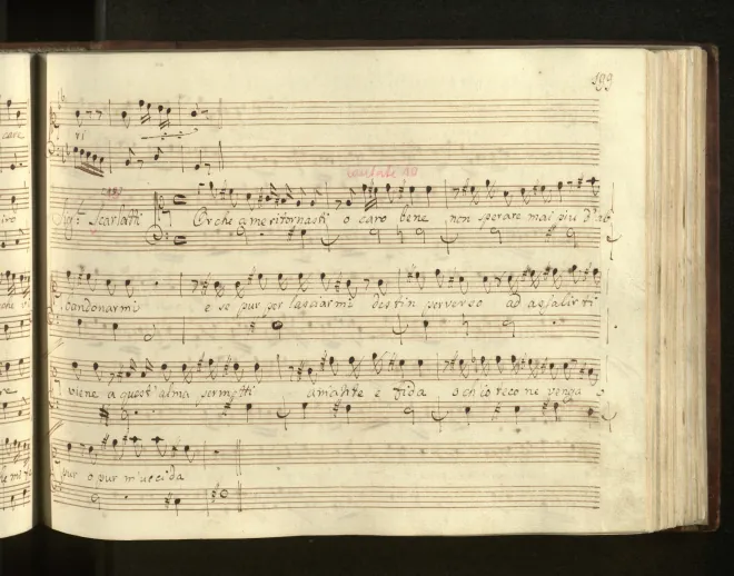 First page of Or che a me ritornasti