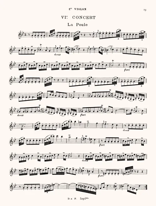 First page of Suite in G major