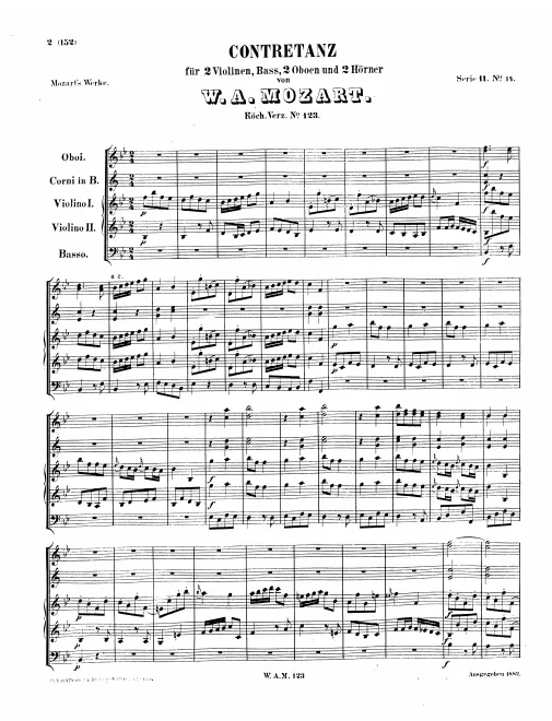 First page of Country Dance