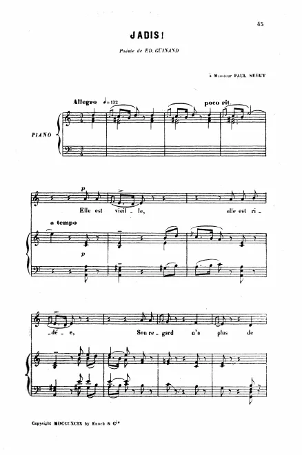First page of Jadis