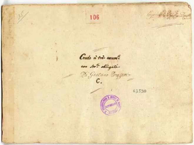 First page of Credo