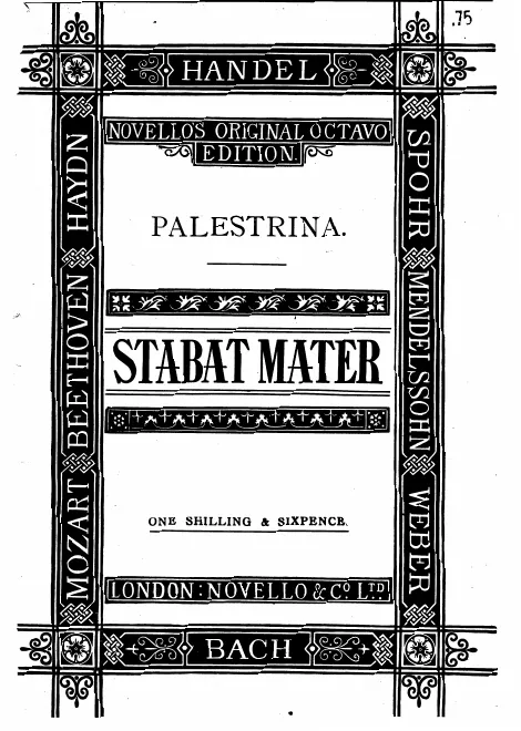 First page of Stabat Mater