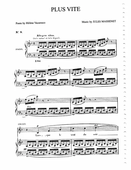 First page of Plus vite