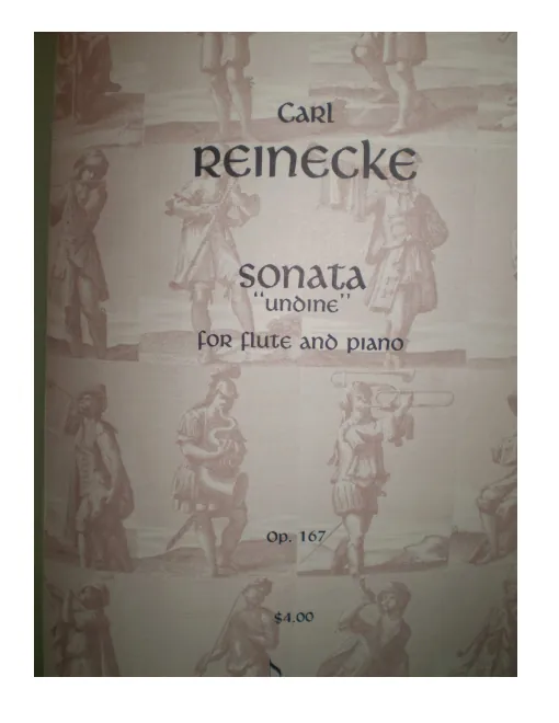 First page of Sonate für Flöte und Pianoforte