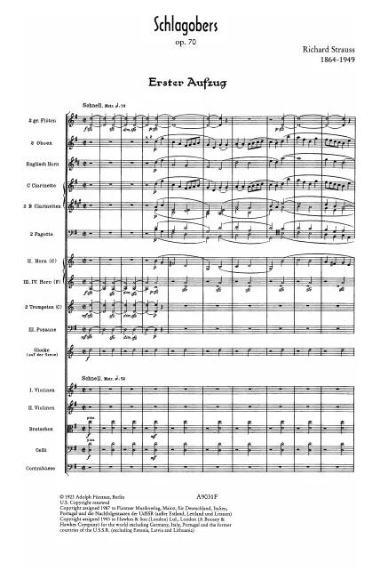 First page of Schlagobers