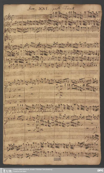 First page of Es ist gut auf den Herrn vertrauen