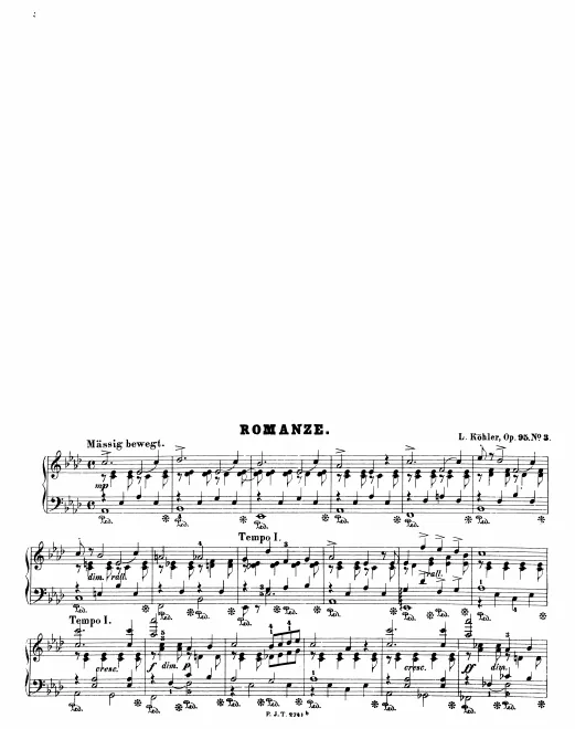 First page of In Frohen Stunden