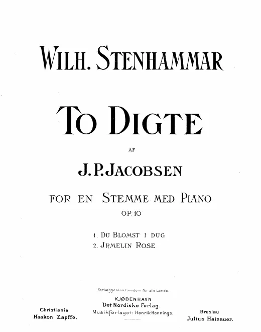 First page of 2 Songs