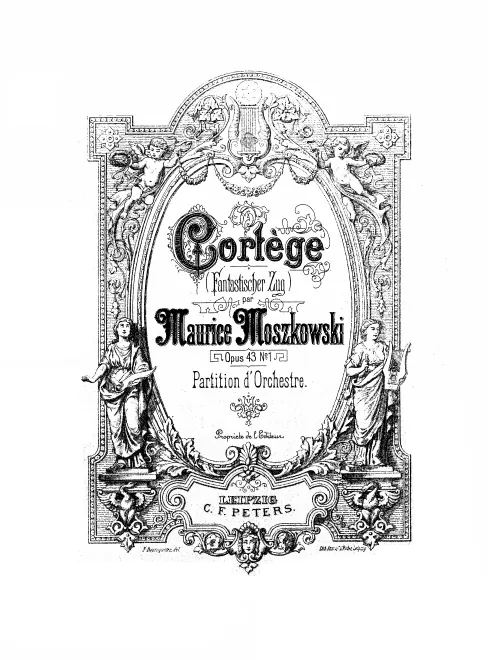 First page of Cortège et Gavotte