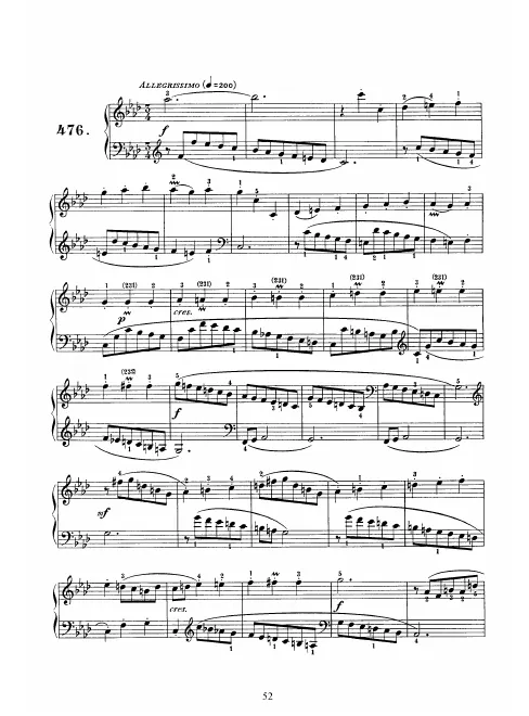 First page of Keyboard Sonata in F minor