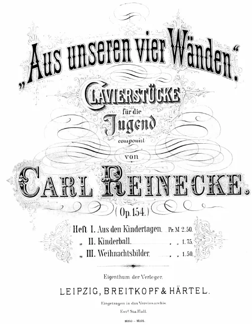 First page of Aus unseren vier Wänden