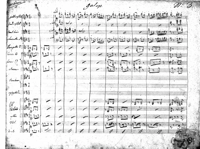 First page of Galop