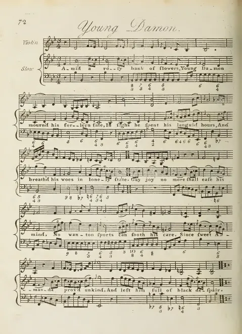 First page of Young Damon