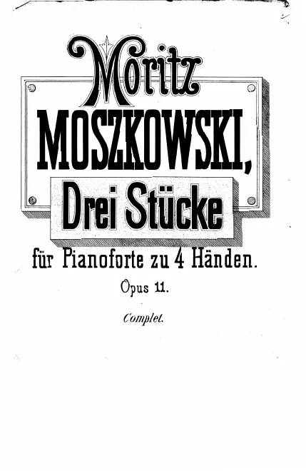 First page of 3 Stücke