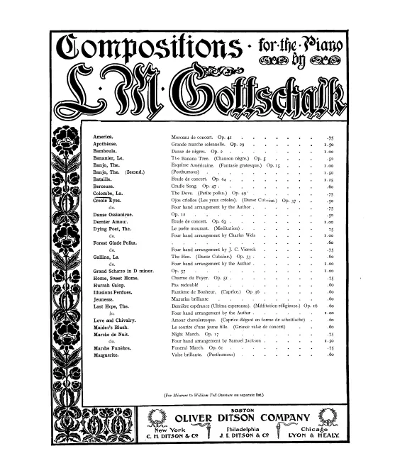 First page of La colombe The Dove