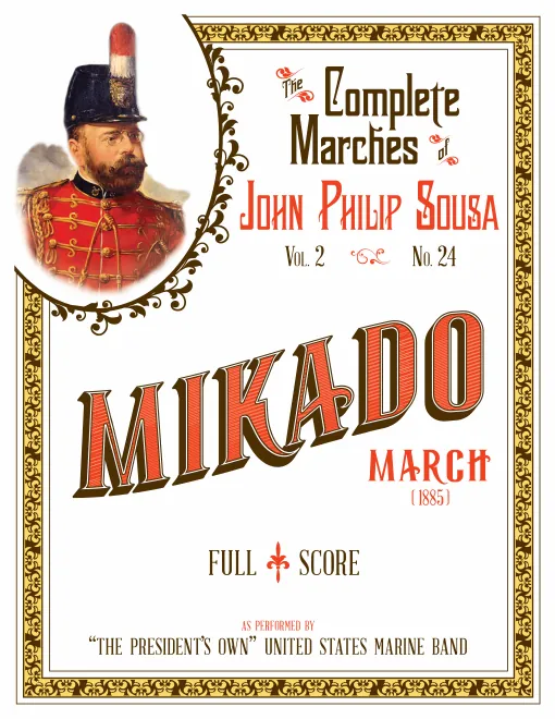 First page of The Mikado March