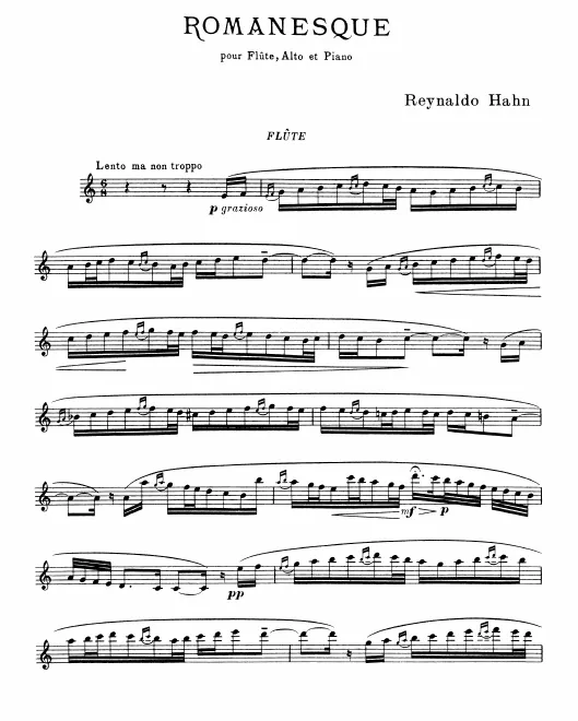 First page of Romanesque