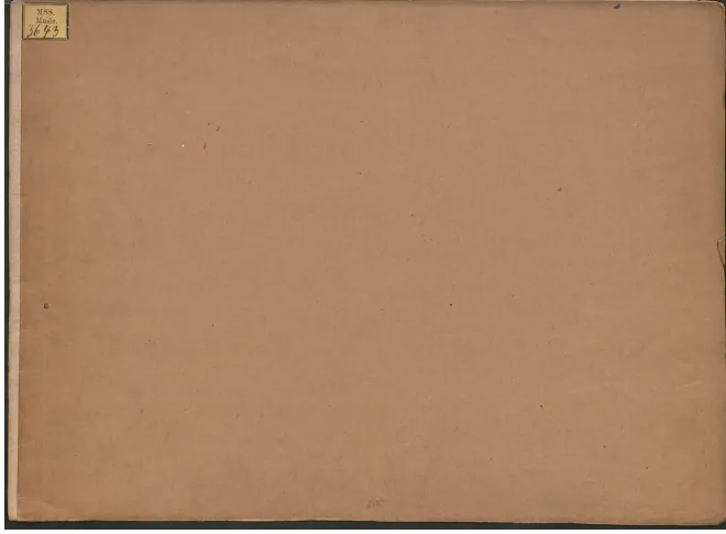 First page of Violin Concerto in G major
