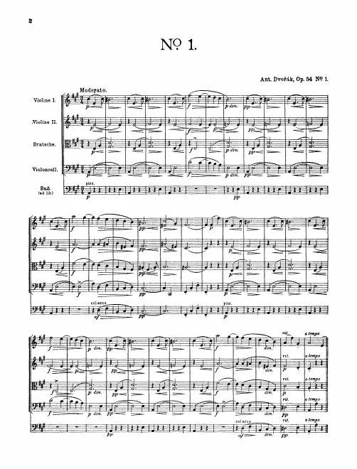 First page of Waltzes