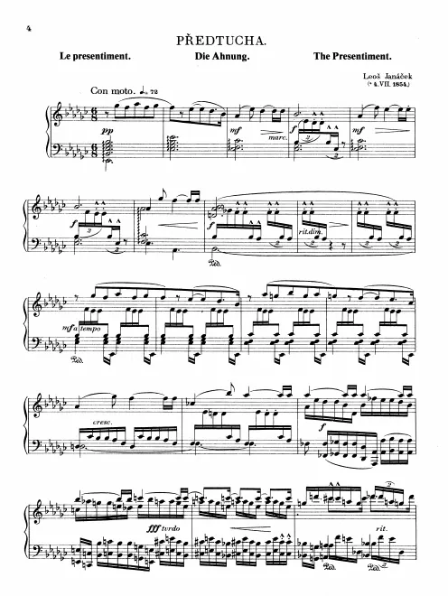 First page of 1.X.1905