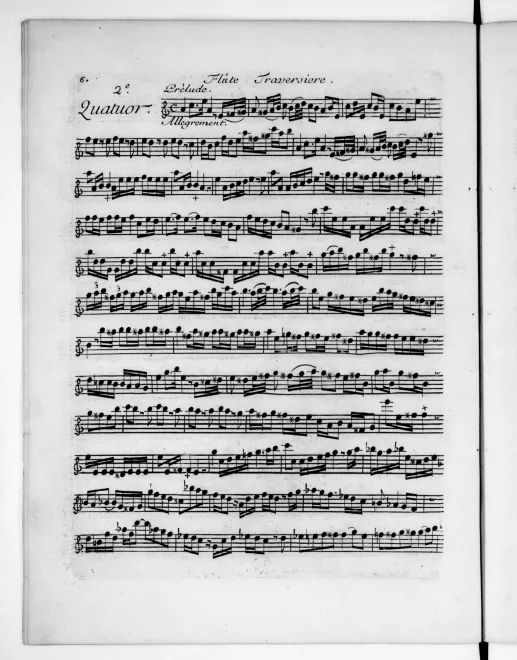 First page of Suite à 4