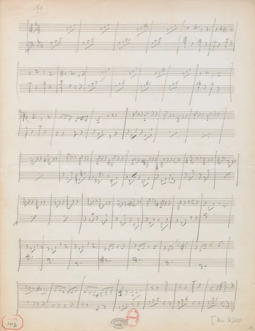 First page of Piano Piece