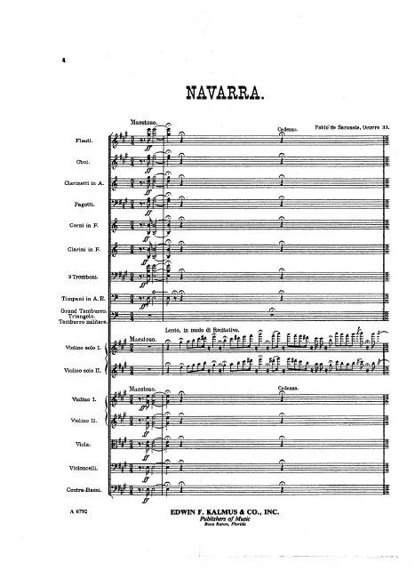 First page of Navarra