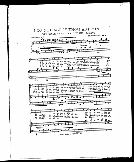 First page of 3 Gedichte im Volkston