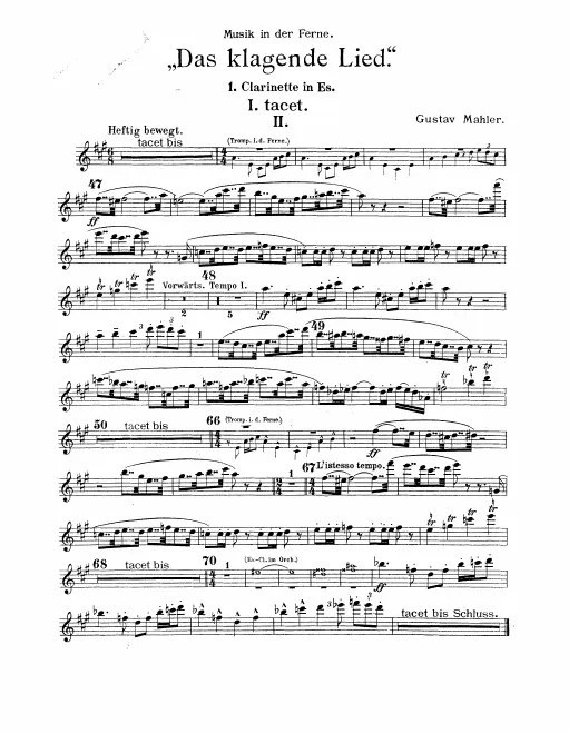 Piccolo Clarinet 1 (E♭)