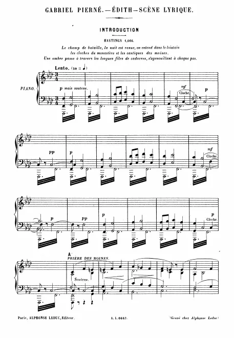 First page of Édith