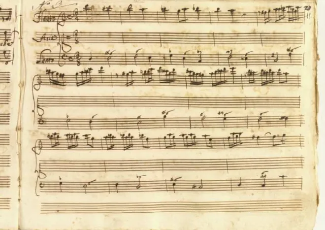 First page of Ardo, è ver, per te d'amore