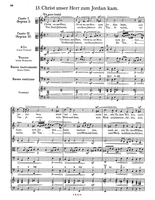 First page of Christ unser Herr zum Jordan kam