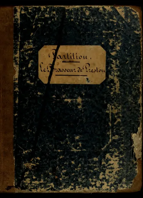 First page of Le brasseur de Preston