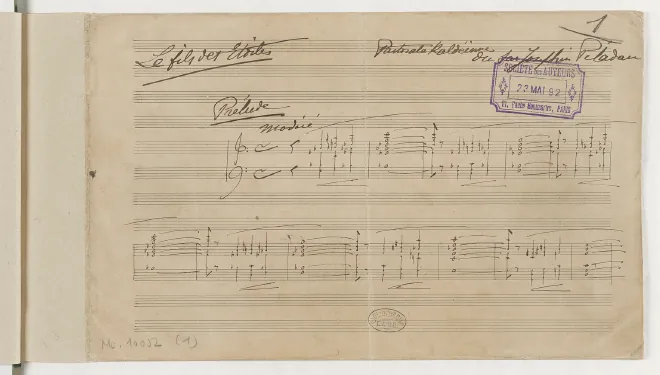 First page of Le Fils des Étoiles